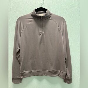 Women’s Barefoot Dreams Malibu Collection Butterchic 1/2 Zip Pullover Size XS